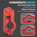 RIDERPM Motorcycle Handlebar Lock Motorcycle Helmet Lock Brake Lock Anti-Theft Grip Lock Combo